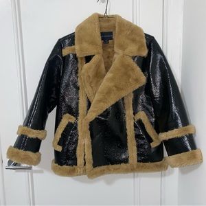 Leather and Fur Jacket